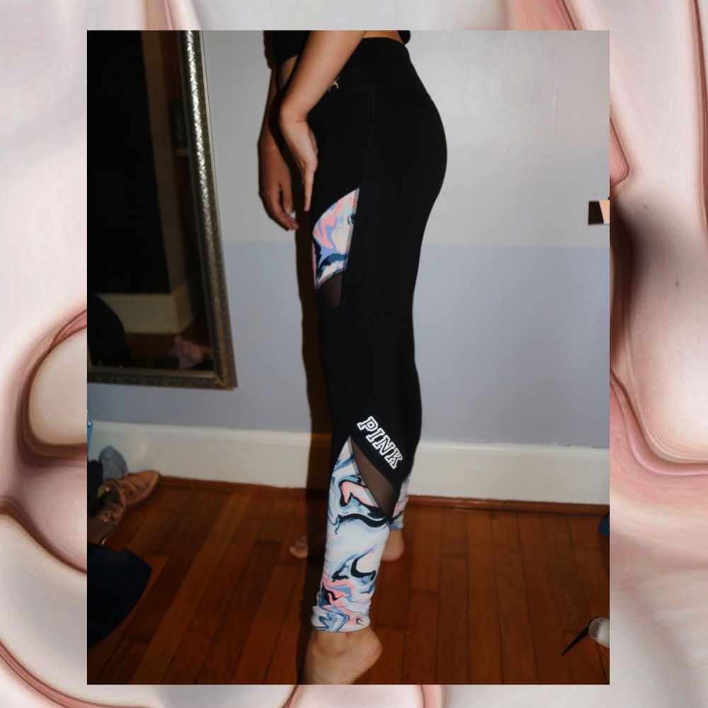 Victoria’s Secret PINK Reversible Mesh Leggings